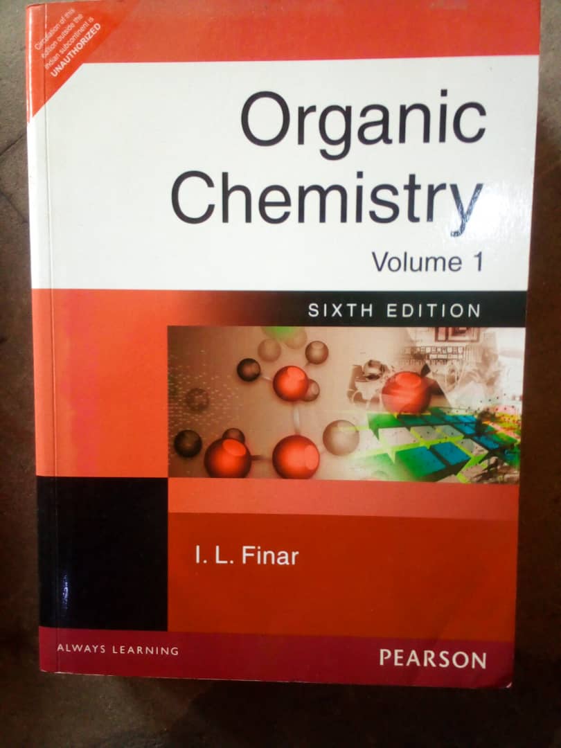 Organic　Volume　Chemistry:　(Finar